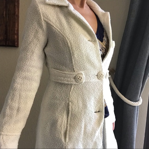 Wet Seal Jackets & Blazers - WET SEAL WOOL BLEND Pea Coat Trench Coat